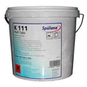 Таблетки моющие для посудомоечных машин SOLCLEAN K111 Profi-Tabs, ведро 3,2кг, 160шт