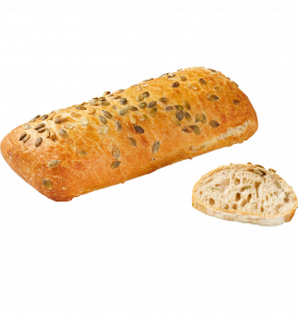 Хлеб полбяной с зёрнами тыквы и подсолнечника органический БИО Bridor Франция , 450 гр